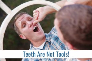 Teeth Are Not Tools